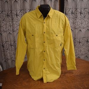 Men's Patagonia 100% Organic Cotton Large Button